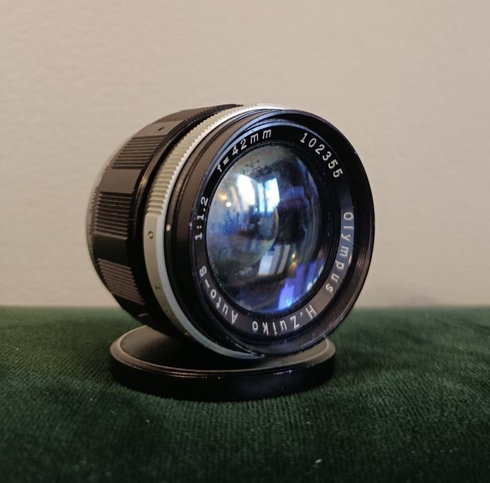 Obiektyw olympus H.Zuiko auto s 42mm F1.2 do Olympus Pen F