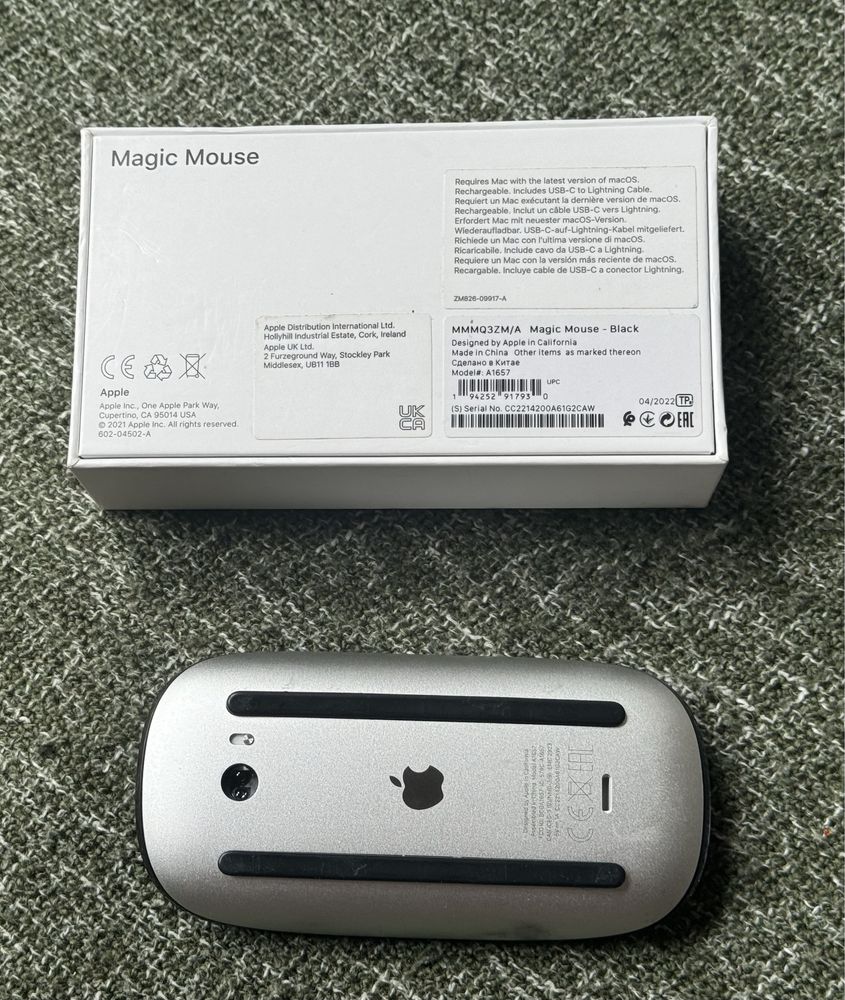 Apple Magic Mouse czarna