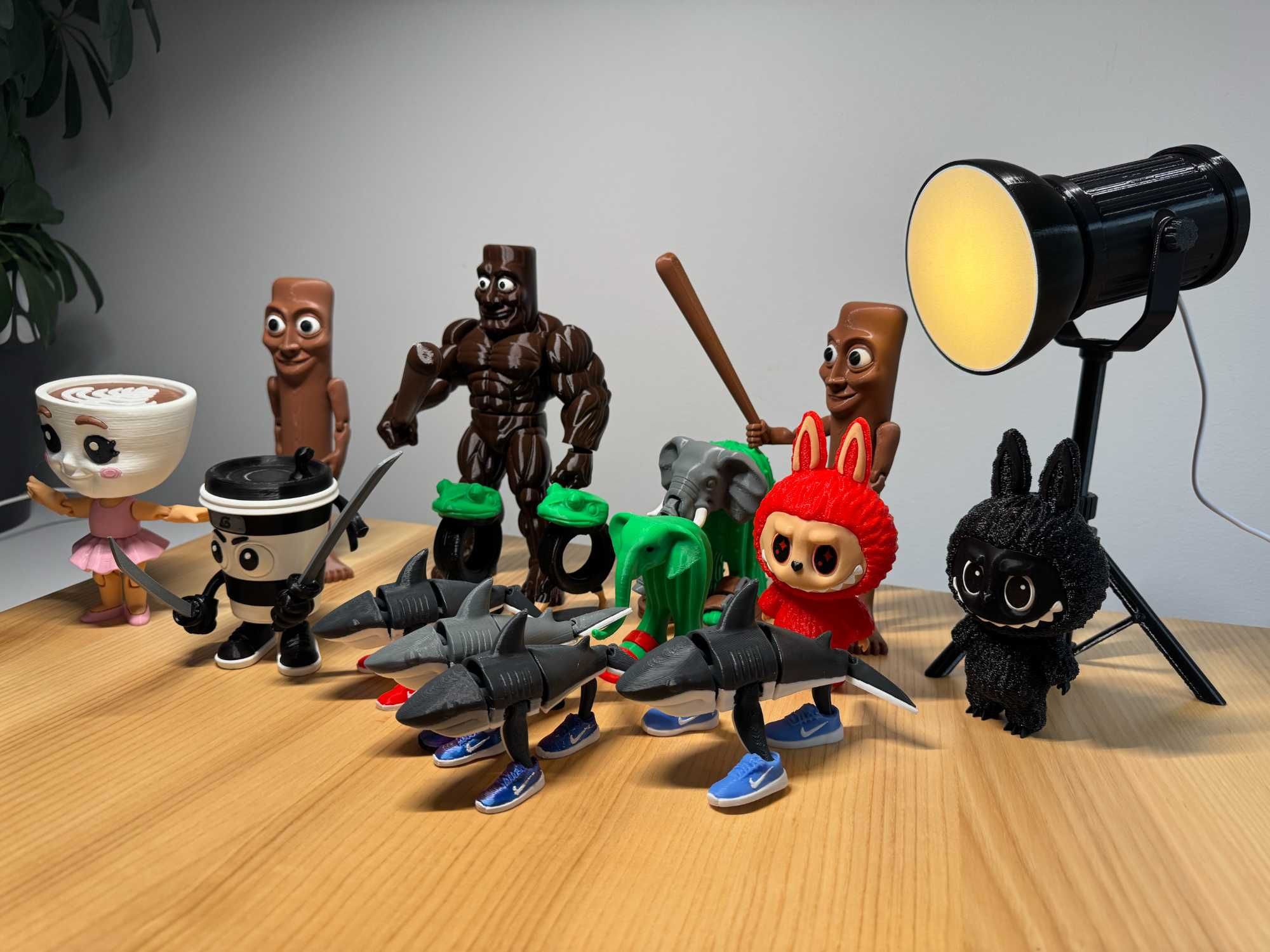 Капучіно Асасіно Italian Brainrot 3D Друк Cappuccino Assassino
