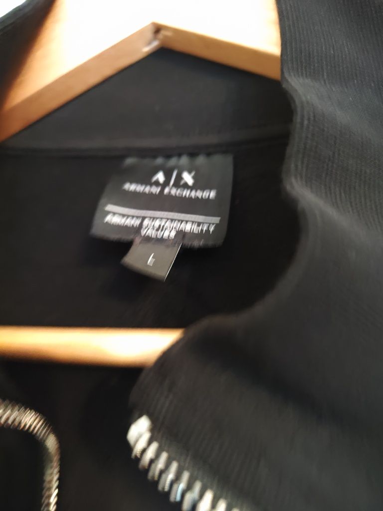 Bluza męska Armani Exchange rozm L rozpinana