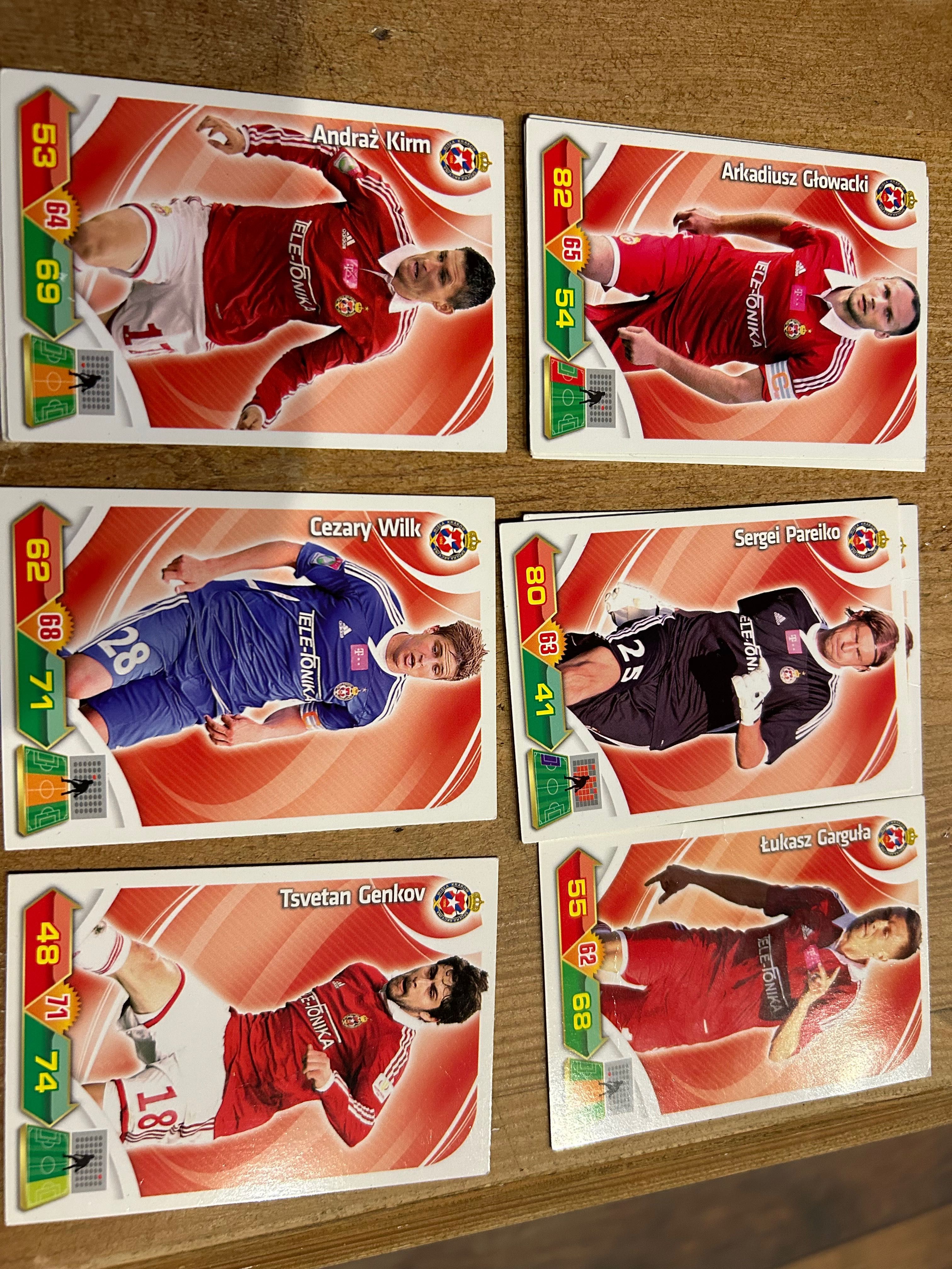 Panini Wisła Kraków ekstraklasa 12/13 6 kart