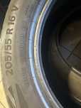 Sprzedam dwie opony continental ecocontakt 6 205/55/R16