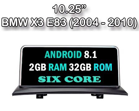 Radio gps BMW X3 Android 14