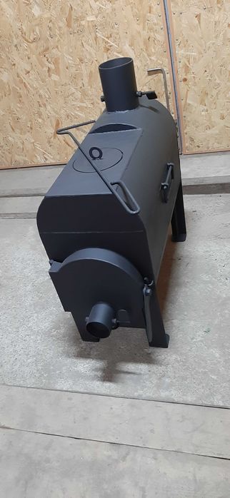 Буржуйка з газового балона