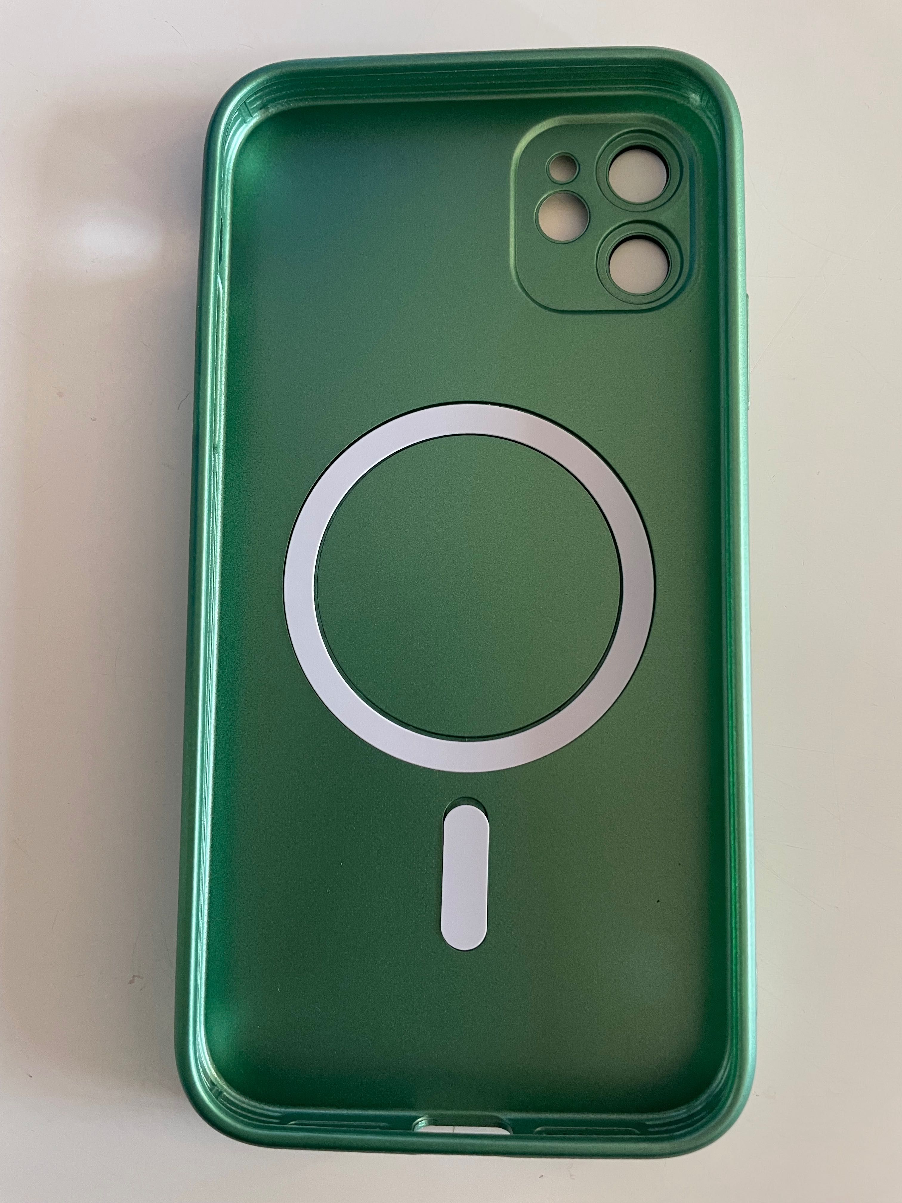 Etui / case iPhone 11/ nowy / zielony