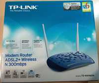 Router TP-Link TD-W8960N, Роутер Wi-Fi, маршрутизатор, 300 Мбит/с