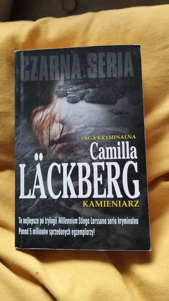 Camilla Läckberg Saga Kryminalna Kamieniarz czarna seria tom 3