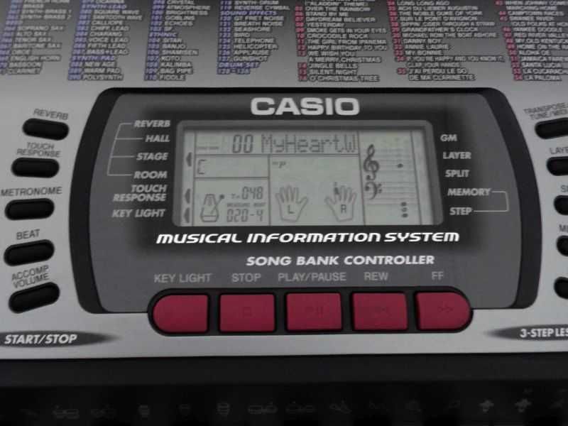 Keyboard CASIO LK-60 Podświetlana i Dynamiczna Klawiatura