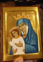 Ikona Maryja z Jezusem / Matki Kościoła / ślub prezent NOWA!!