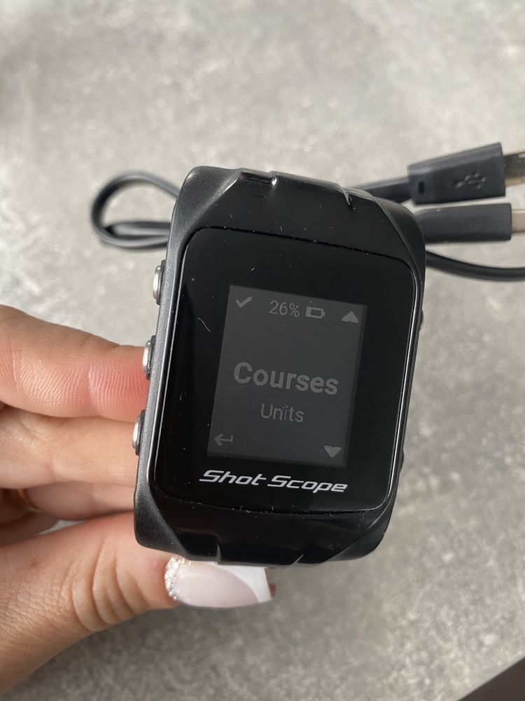 Shot Scope smartwatch do gry w Golfa
