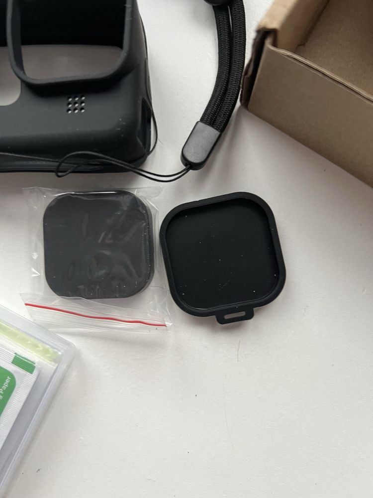 Etui na kamerke GoPro Hero 9/10/11/12 / duzy zestaw ochrony - szkla