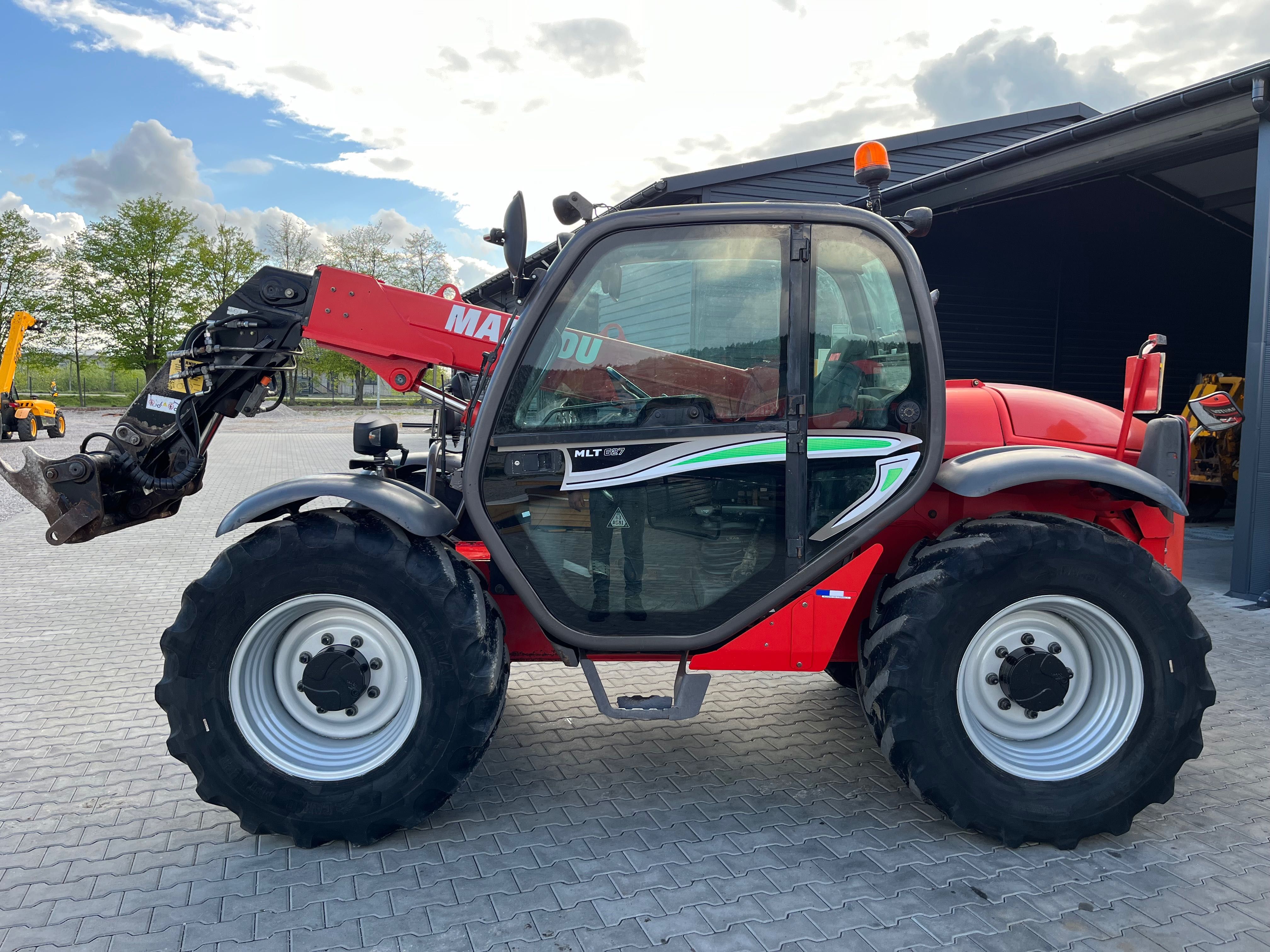 Manitou MLT 627 lsu turbo 2m szer!! ładowarka teleskopowa jcb 527-58