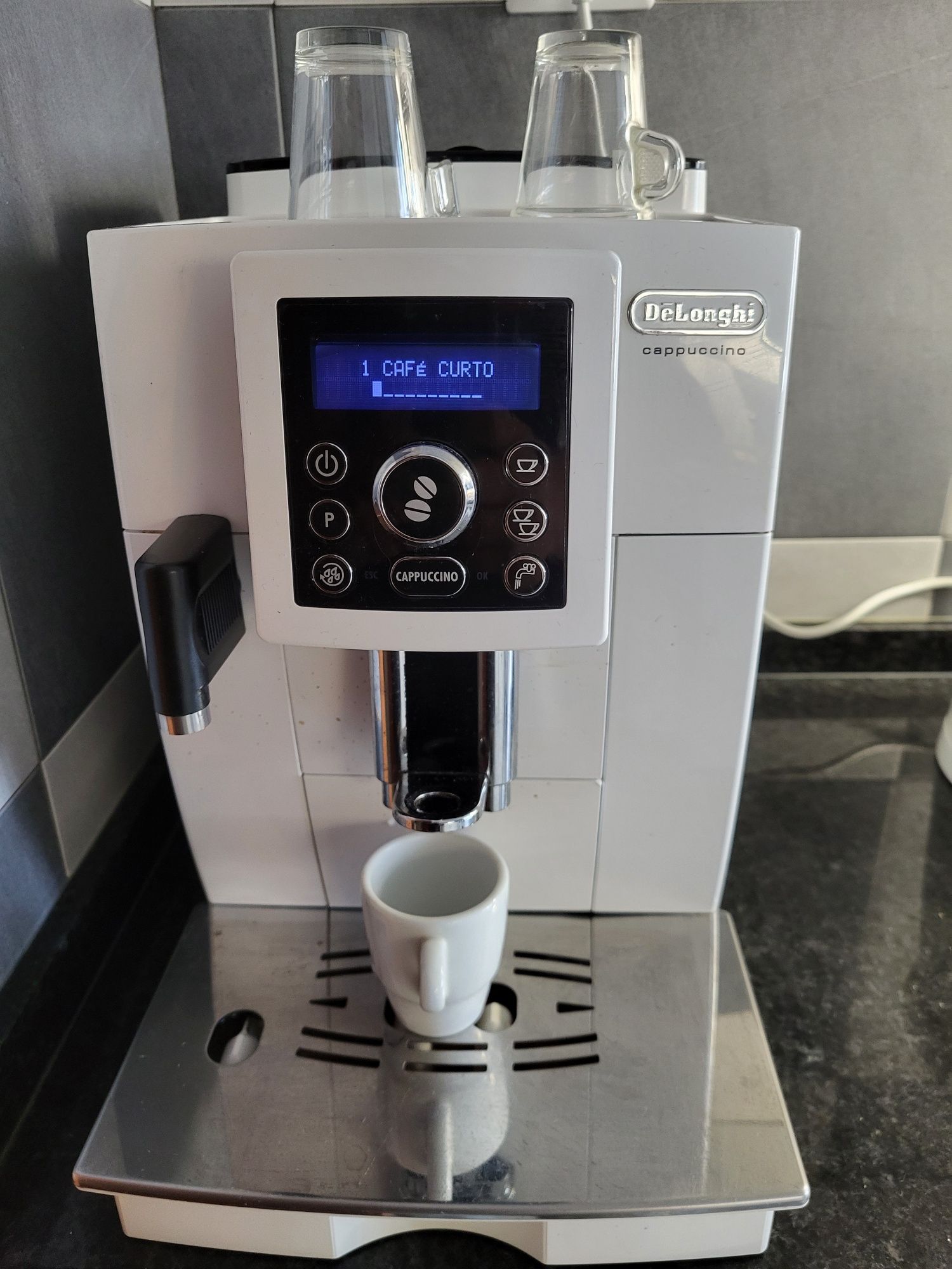 Delonghi máquina café em grão ou pó