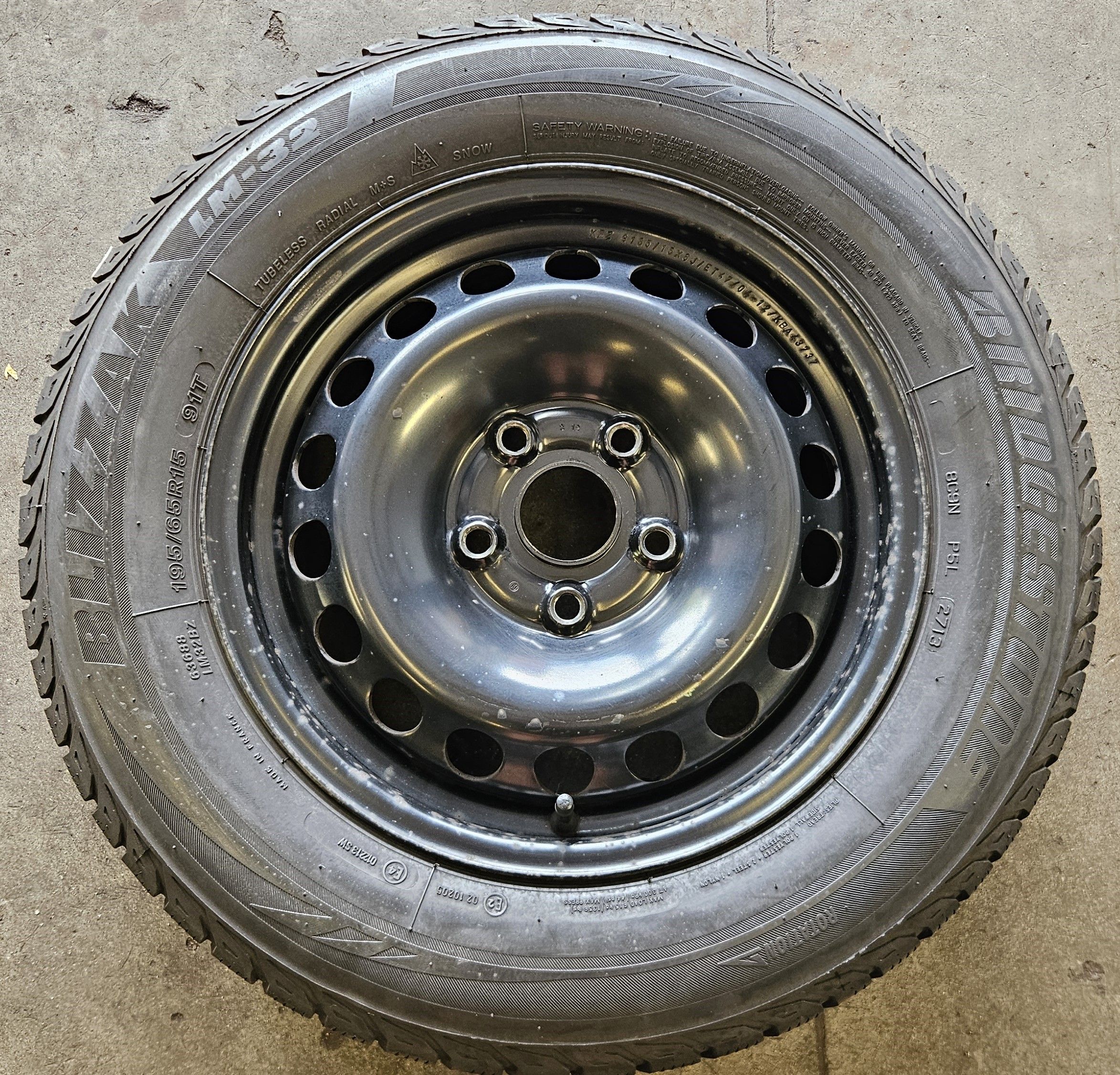 4x Felgi stalowe używane ALCAR 9165 - 6.0 x 15 5x112 ET47 57,1 VW [47]