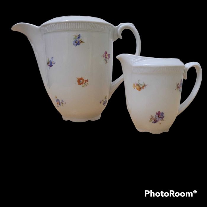 Dzbanki Chodzież zestaw porcelana dzbanek do mleka W. Bielany