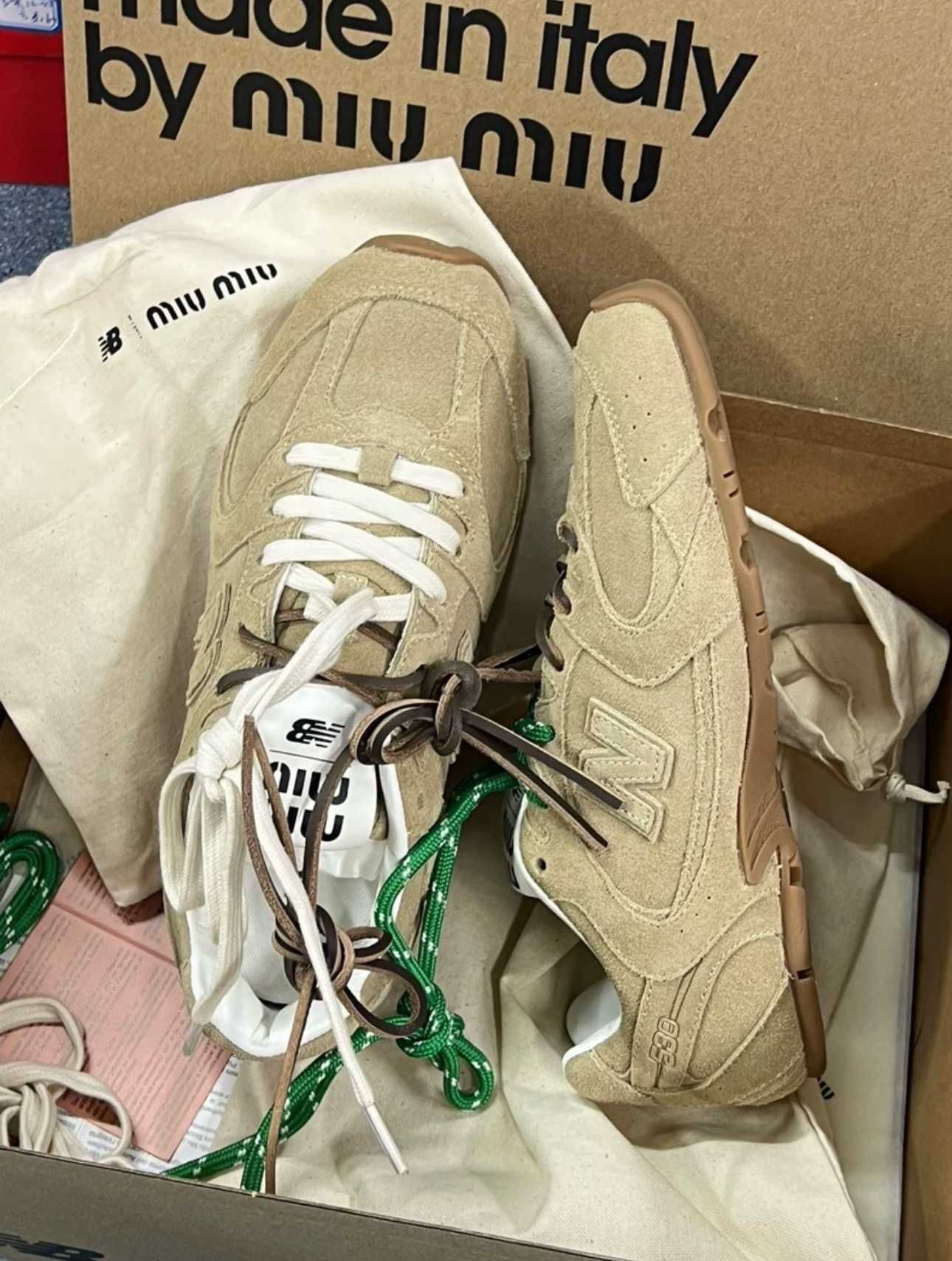 buty_New_Balance_ x_ Miu_Miu_530_SL_Ecru _Espadryle R.37