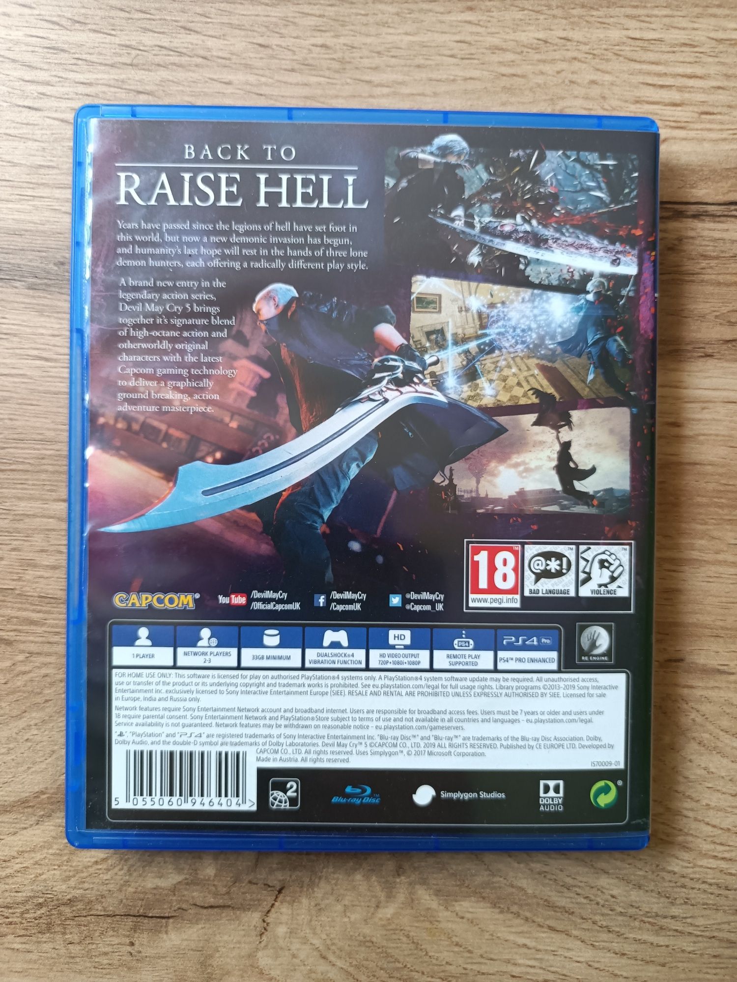 Devil May Cry 5 PS4