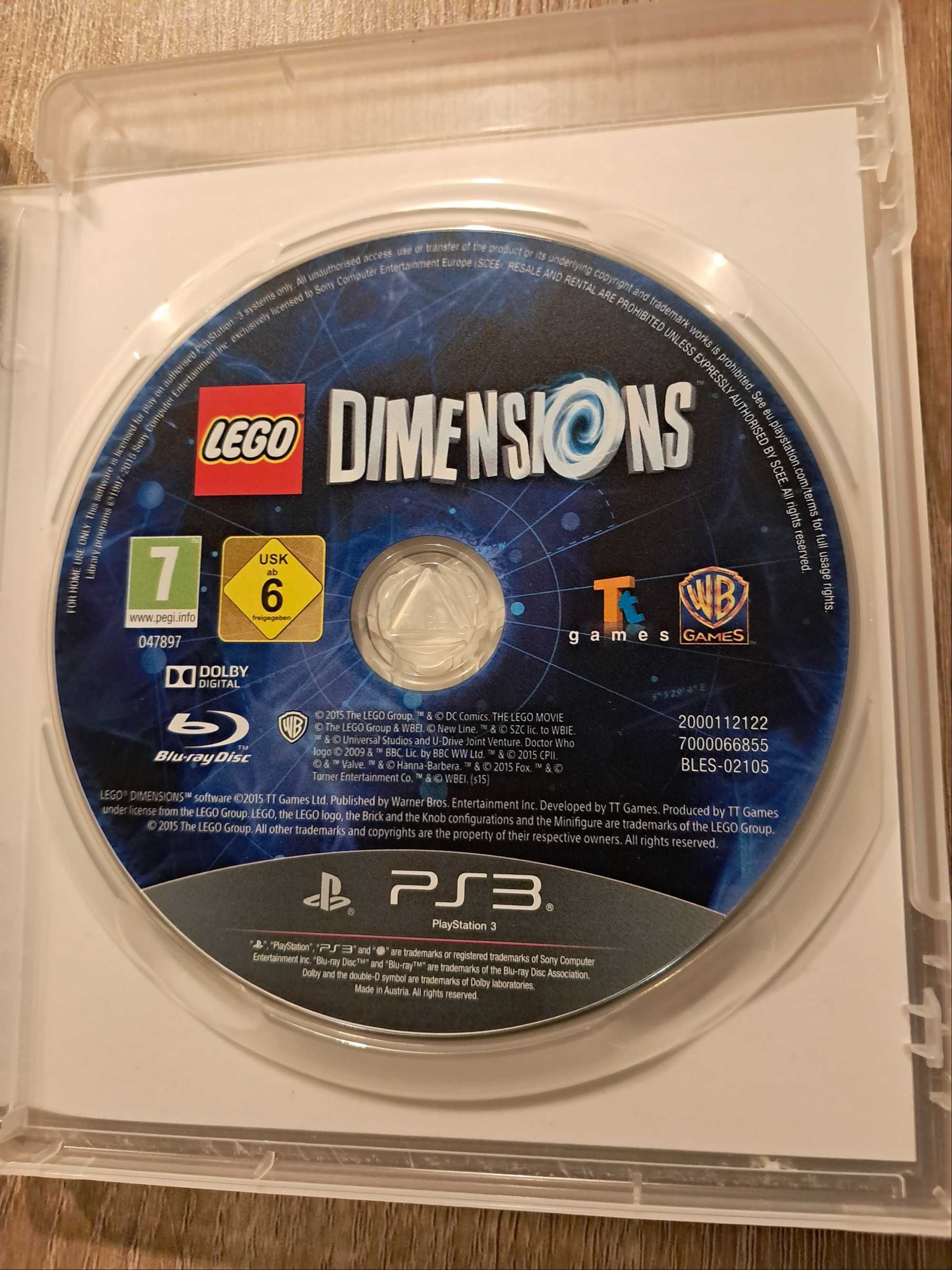 LEGO Dimensions disk na ps3