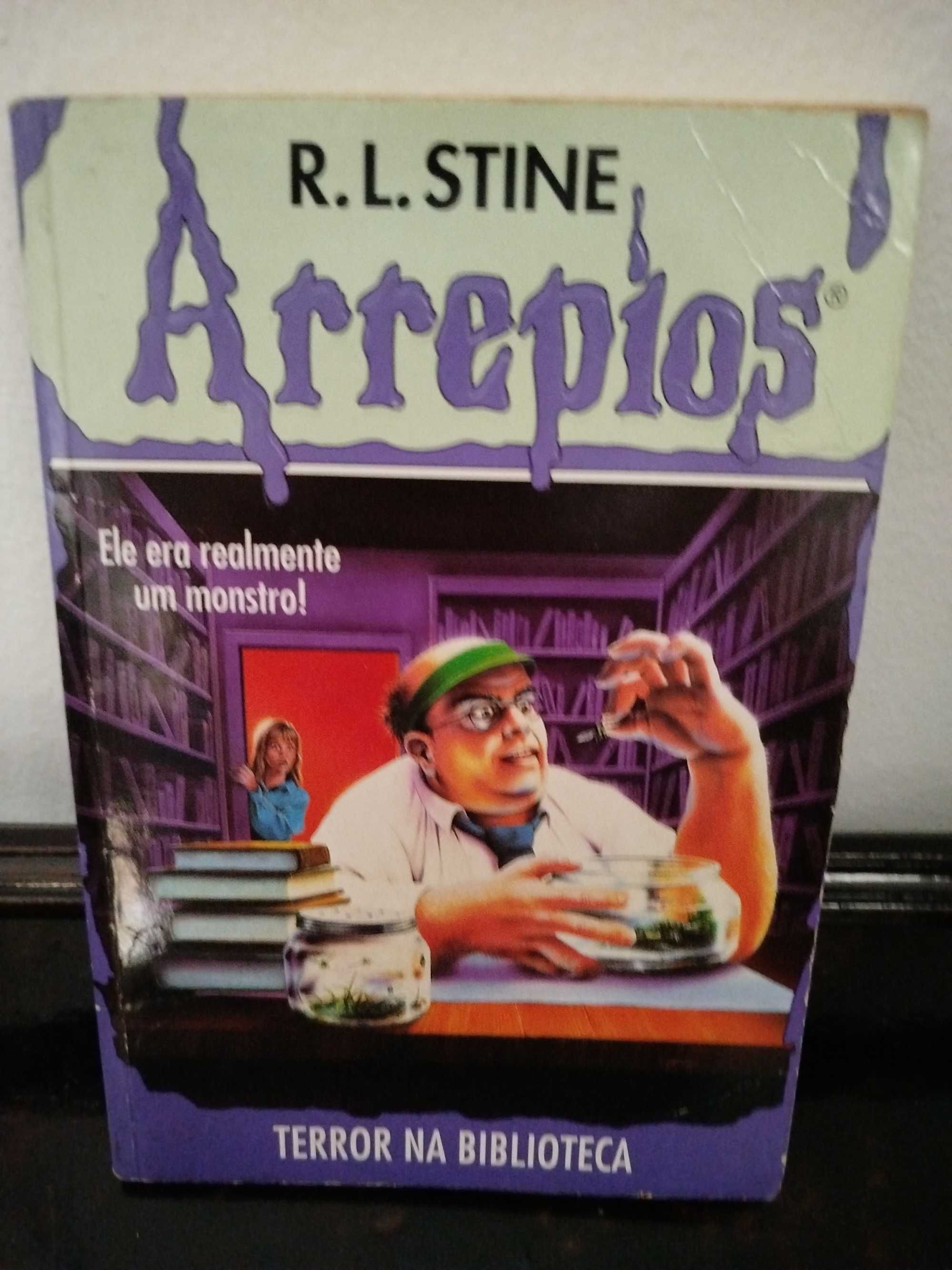 Conjunto de livros "Arrepios"