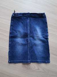 Spódniczka dziewczęca jeansowa, r. 152