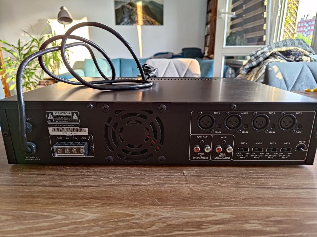 Wzmacniacz amplituner Transat T-60MB PA Amplifier