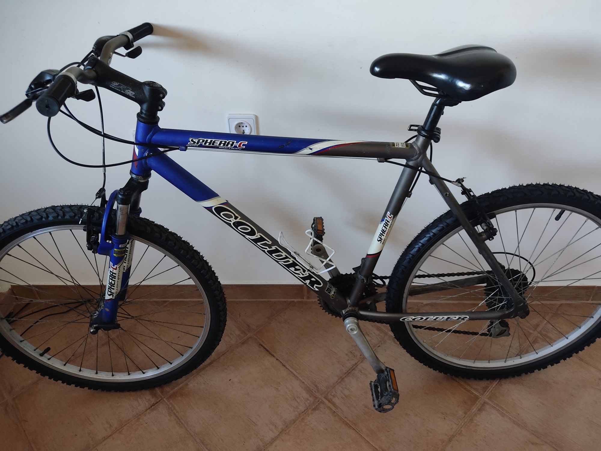 Bicicleta Culer em alumínio pneus novos