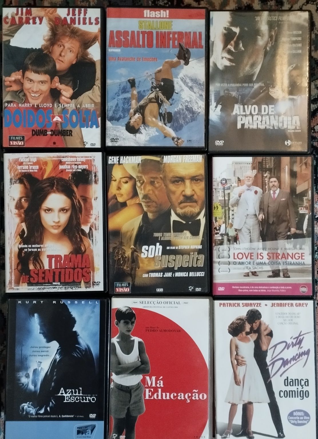 Vários filmes em dvd