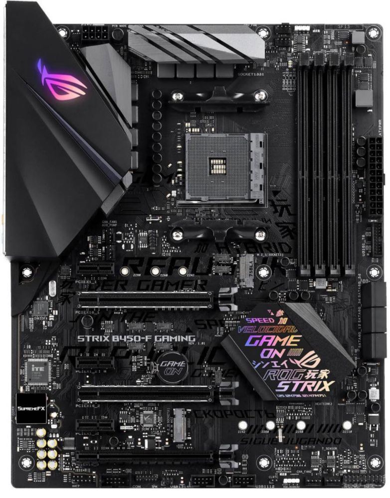 Материнская плата ASUS ROG STRIX B450-F GAMING