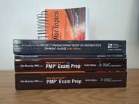 Zestaw PMP PMBOK 6th, PMP Exam Prep 9th + 10th, AGILE Practice +gratis