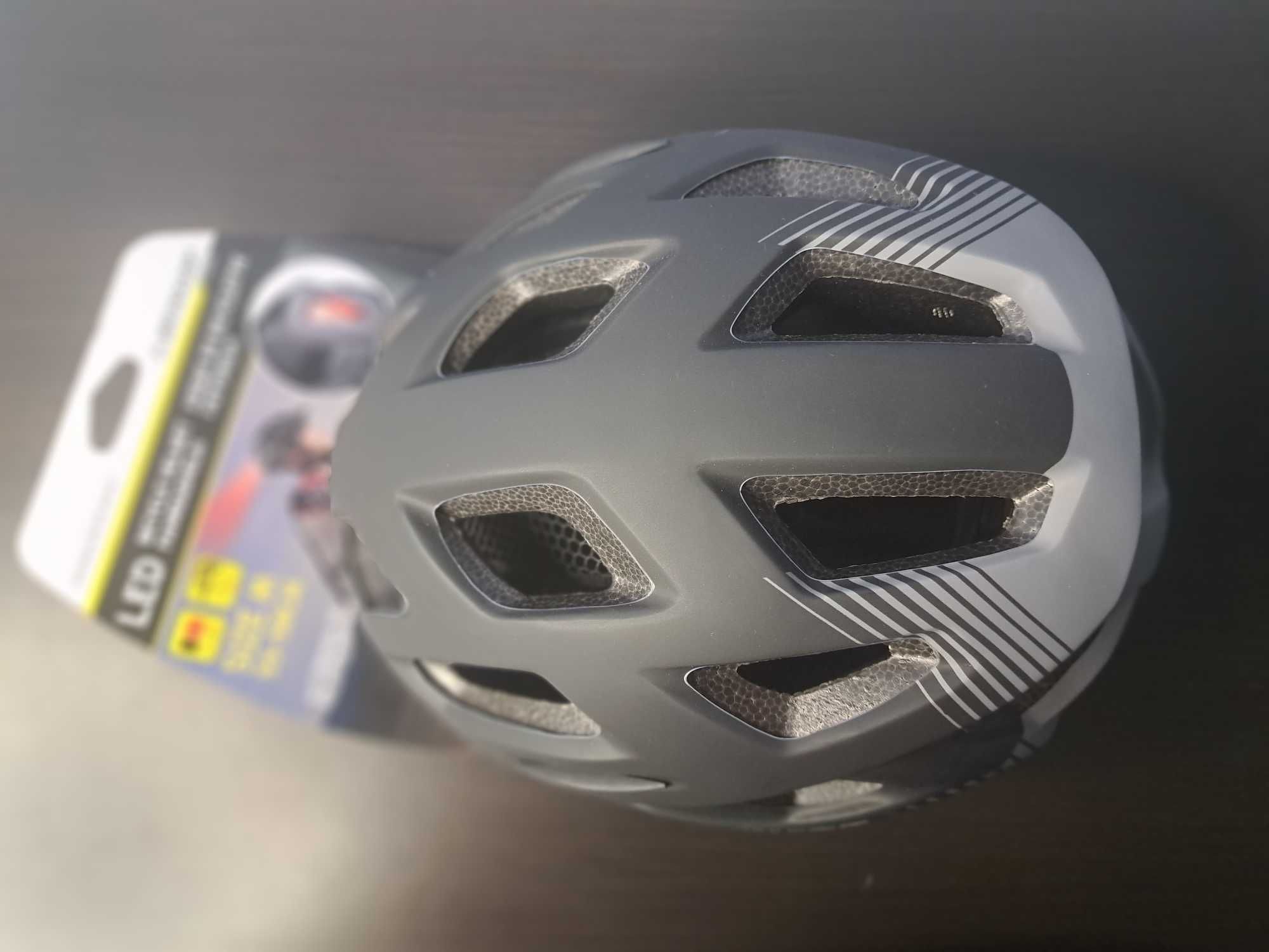 Kaski Kask rowerowy DUNLOP r. 55-58 cm