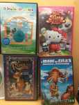 Conjunto 5 DVD infantis