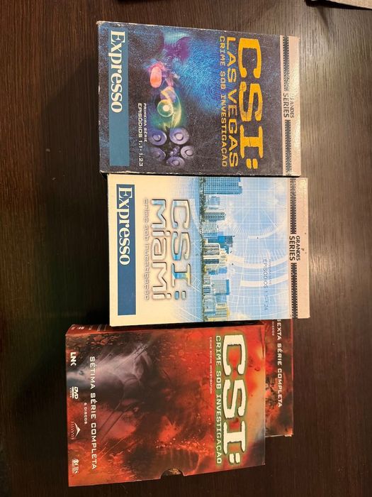 CSI Dvds 4 Temporadas