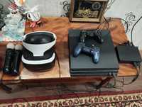 Продаю Playstation 4 pro и вр очки 1