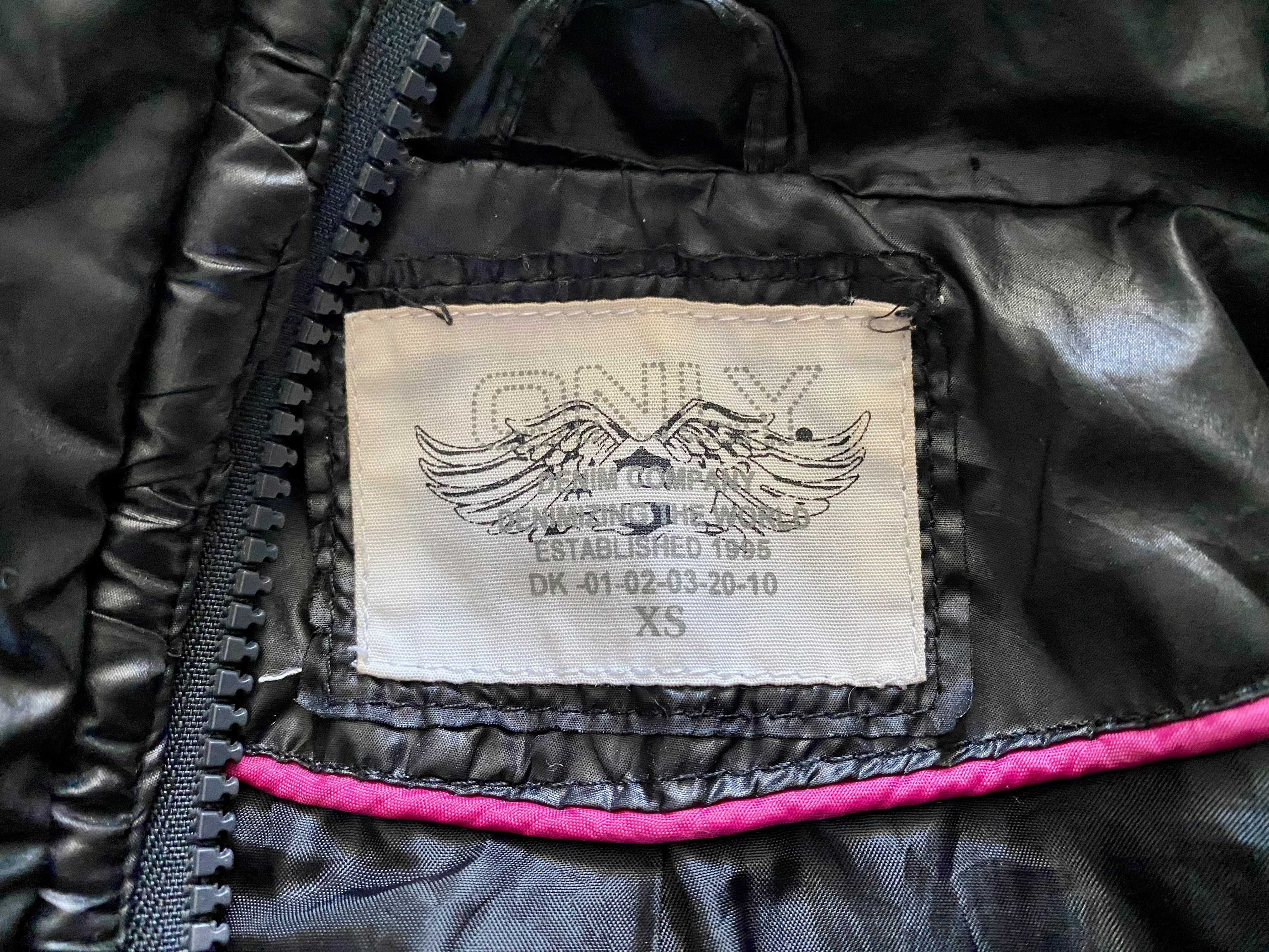 Kurtka przejściowa, pikowana, ocieplana, taliowana Only r. 34 / XS