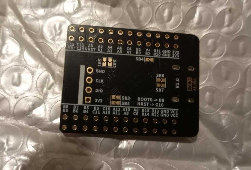 STM32G431CBU6 отладочная плата 170 MHz 128 kB flash 32 kB RAM 48 pin