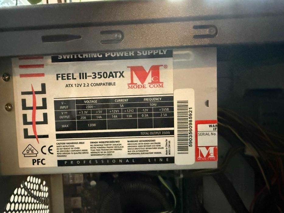Komputer I7 4771  3900 ghz 4 rdzenie ,8 wątków 8 gb ram, 250 gb ssd