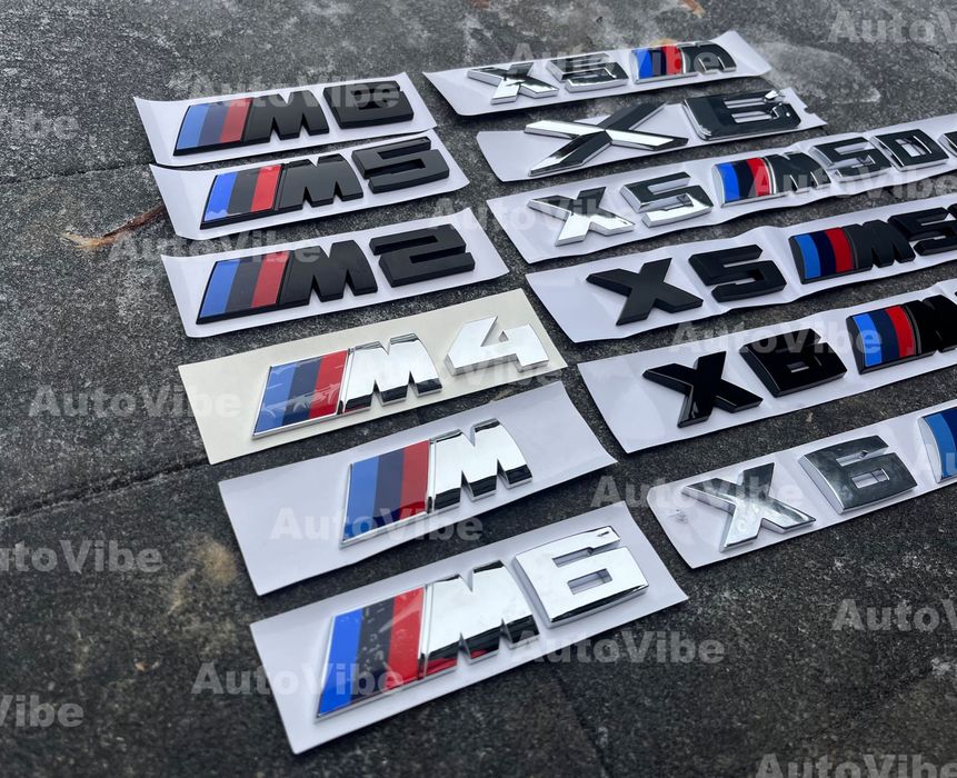 Емблема бмв m2 m3 m4 m5 m6 x5m x6m bmw e39 e60 f30 f10 g30 f32 f15 f16