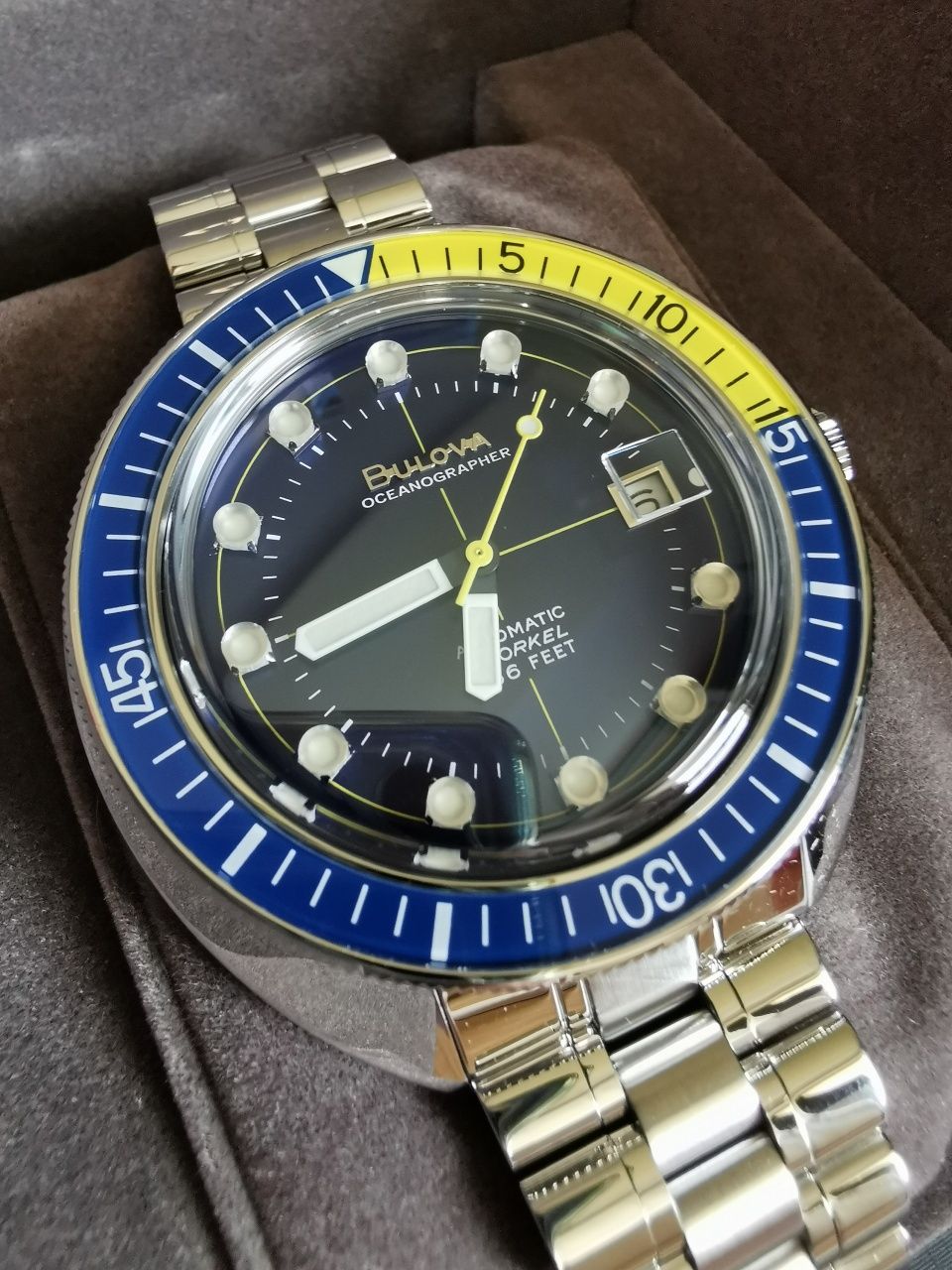 Zegarek Bulova Oceanographer Devil Diver 96B320 Automatic