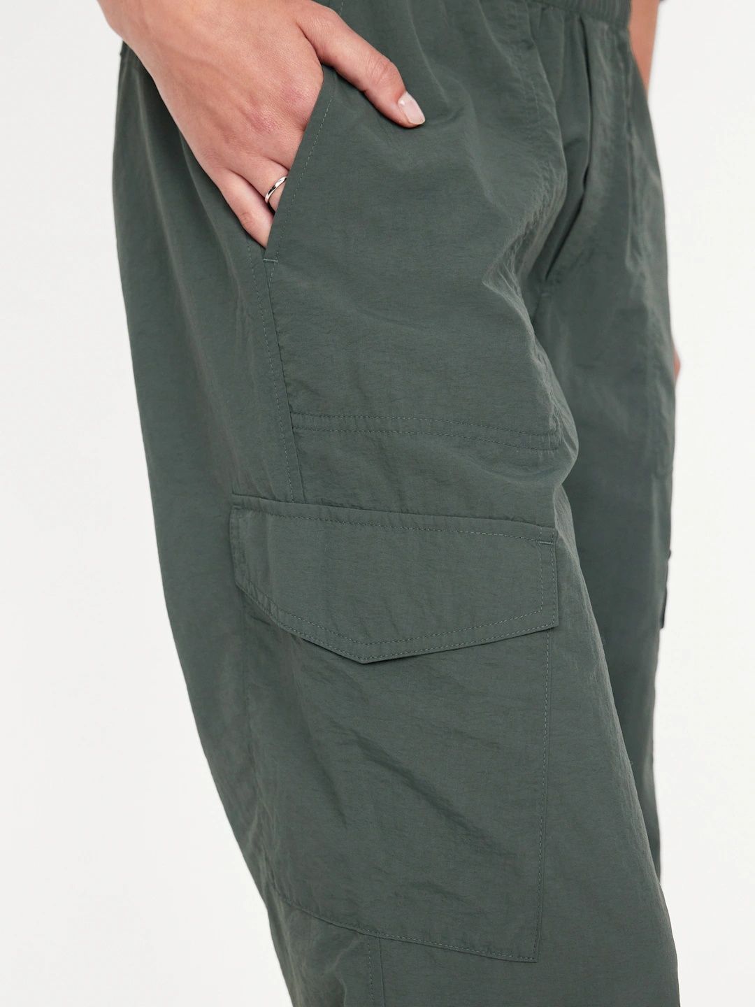 Нейлонові штанці джогери тонкі 58+- OLD NAVY