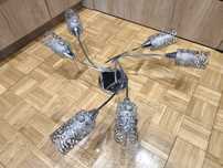 Lampa sufitowa chrom