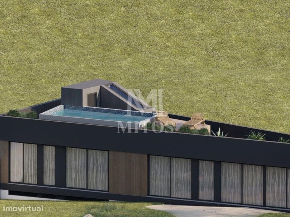 Moradia Térrea com piscina e vistas Mar, situada no concelho de Cam...