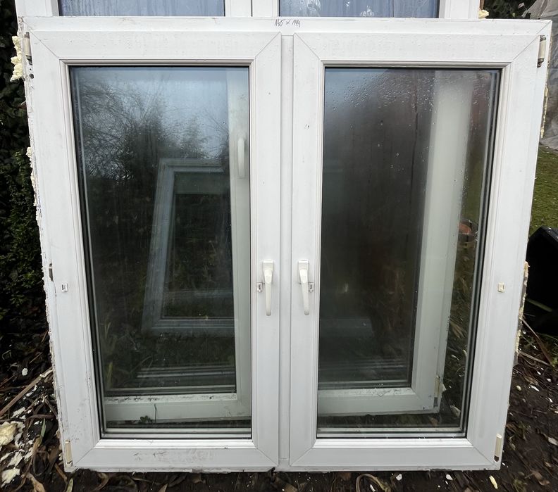 Okno plastikowe używane