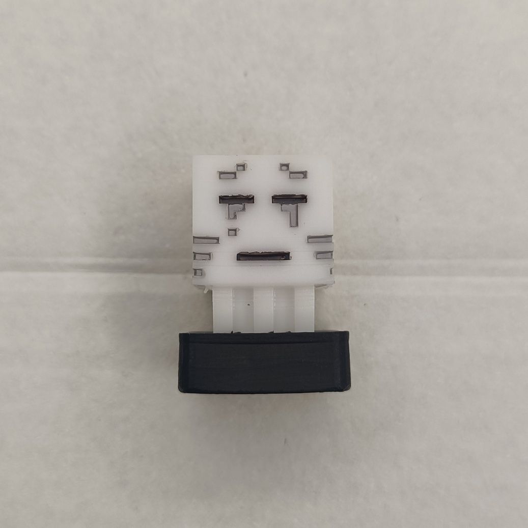 Klawisz do klawiatury mechanicznej "Ghast" Minecraft