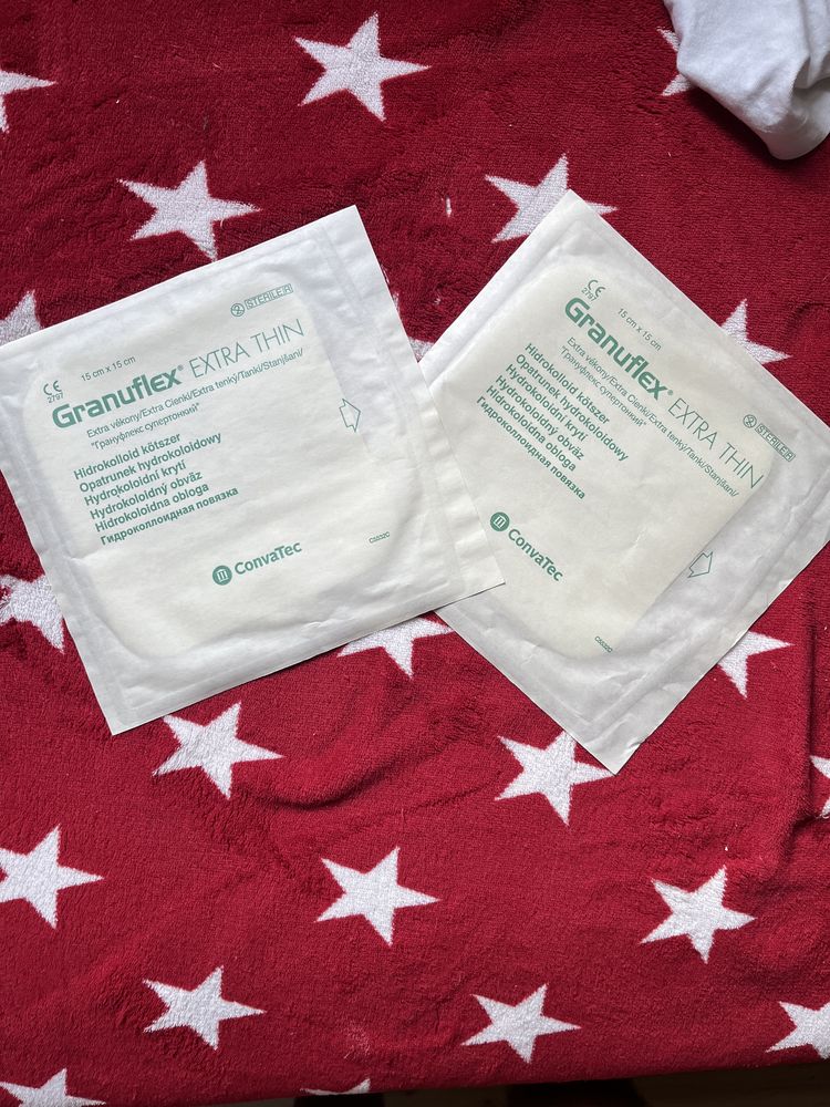 Opatrunki hydrokoloidowe super cienkie Granu Flex