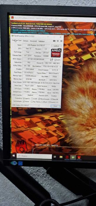 Відеокарта MSI Evoke OC RX 5700 XT 8GB GDDR6 256bit KLAVAcomp