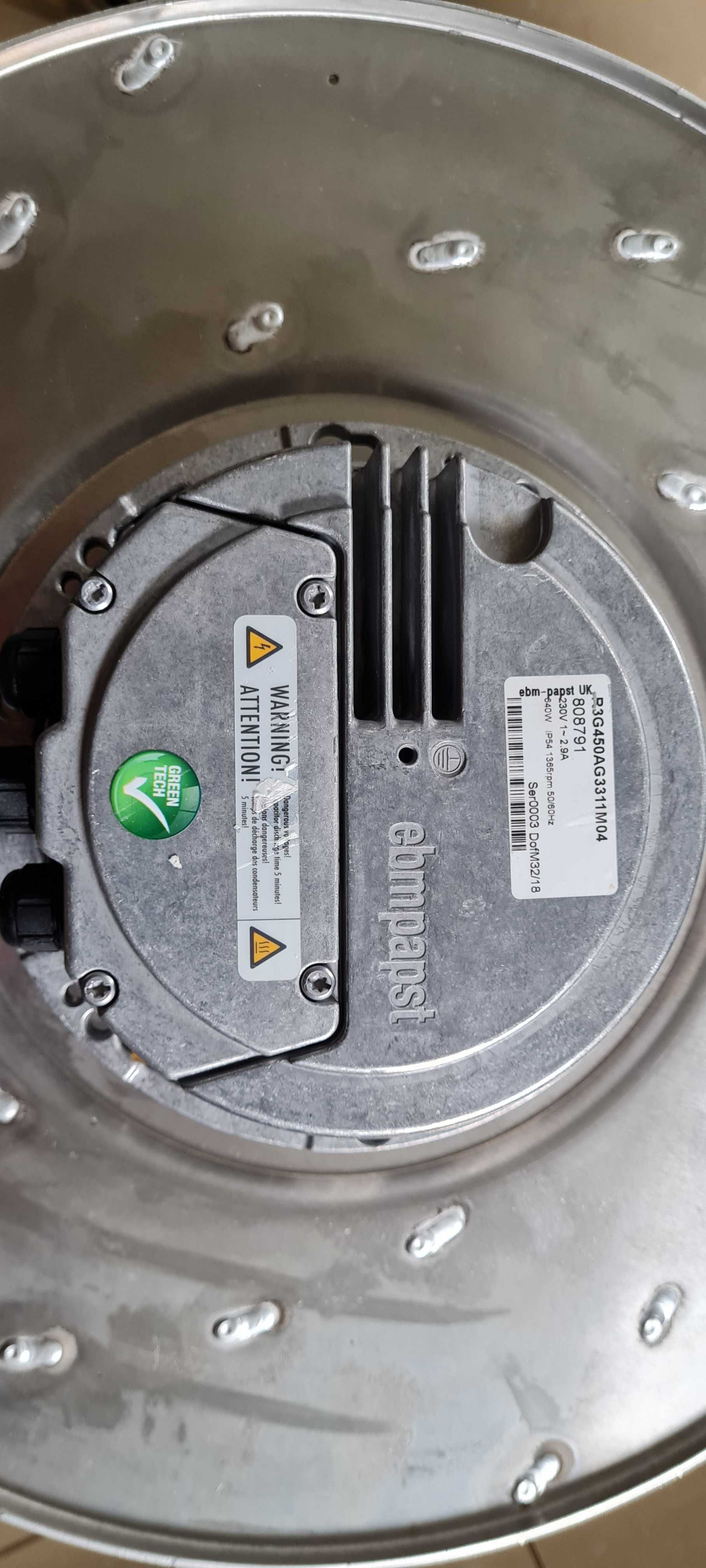 Wentylator osiowy EBMPAPST R3G450-AG33-11 nowy