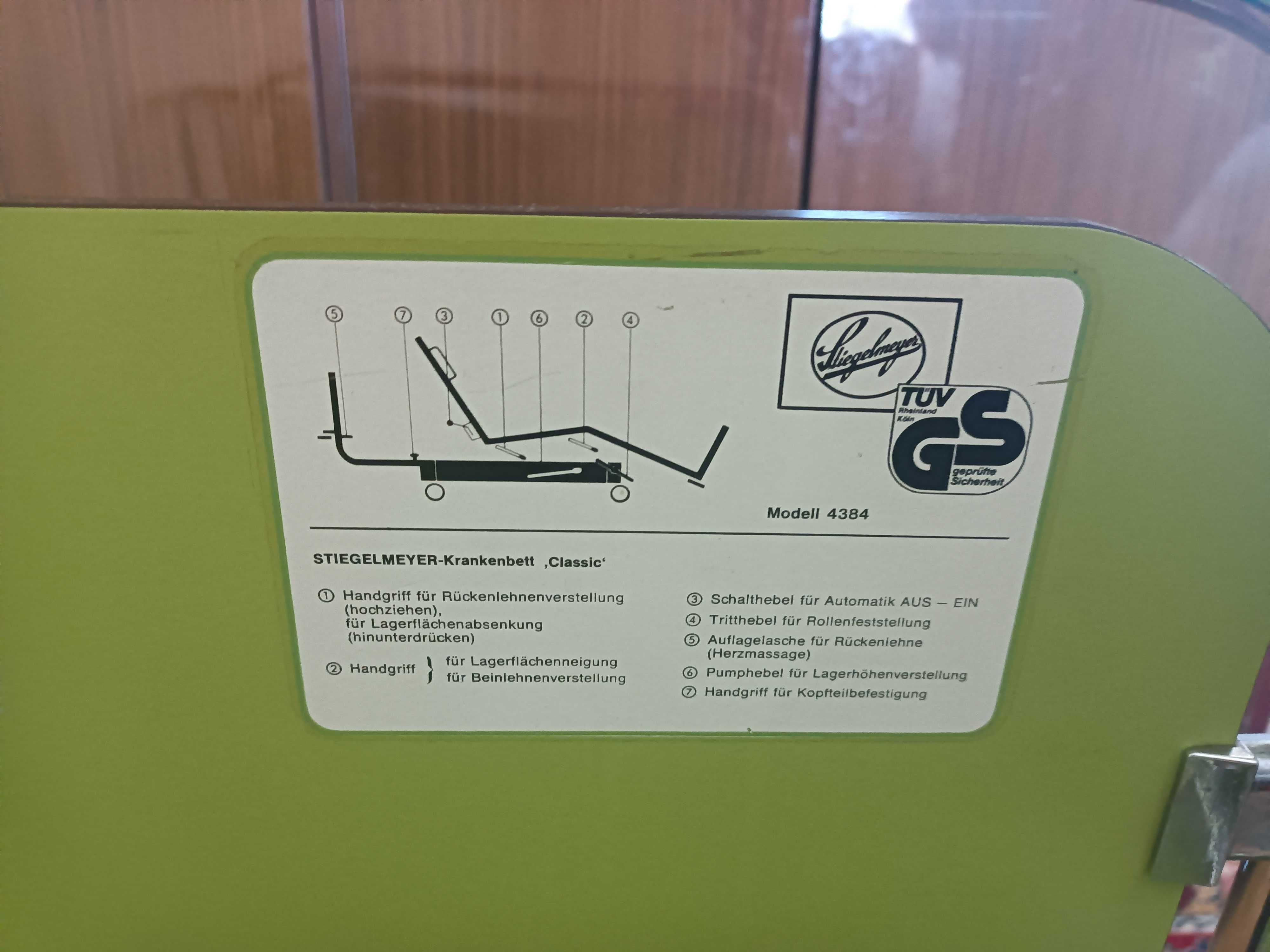 Łóżko rehabilitacyjne
