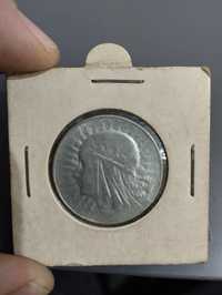 Moneta druga RP 5zł 1933r