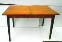 Stół drewniany rozkładany 165 SP Olesno, vintage, klasyczny design,60l