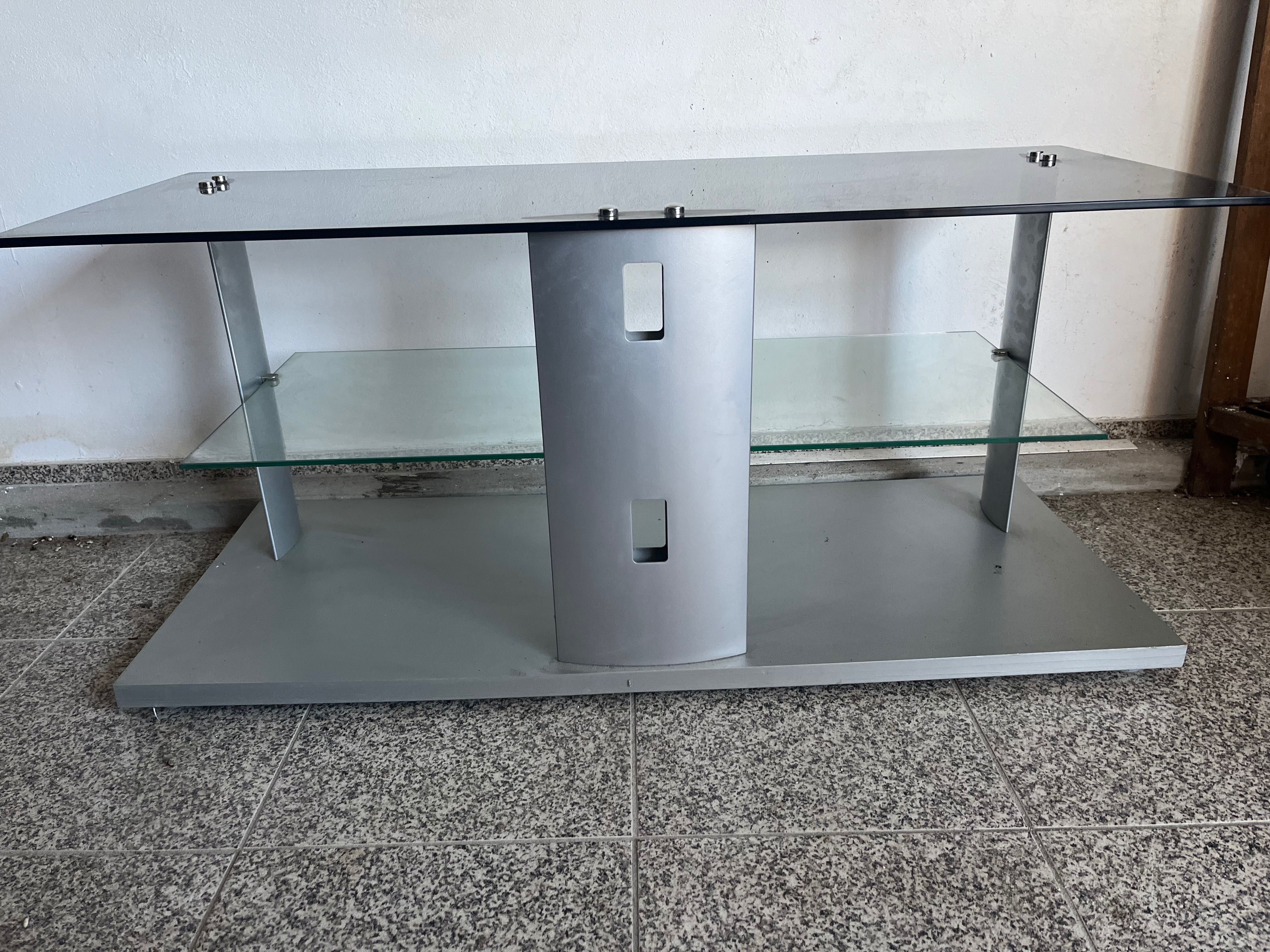 Móvel / Mesa TV vidro temperado